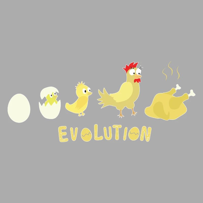 Evolution Egg Chicken Roast Chicken BBQ Barbecue