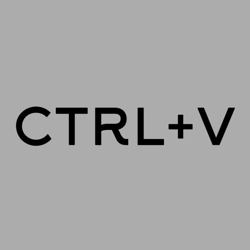 ctrl + v