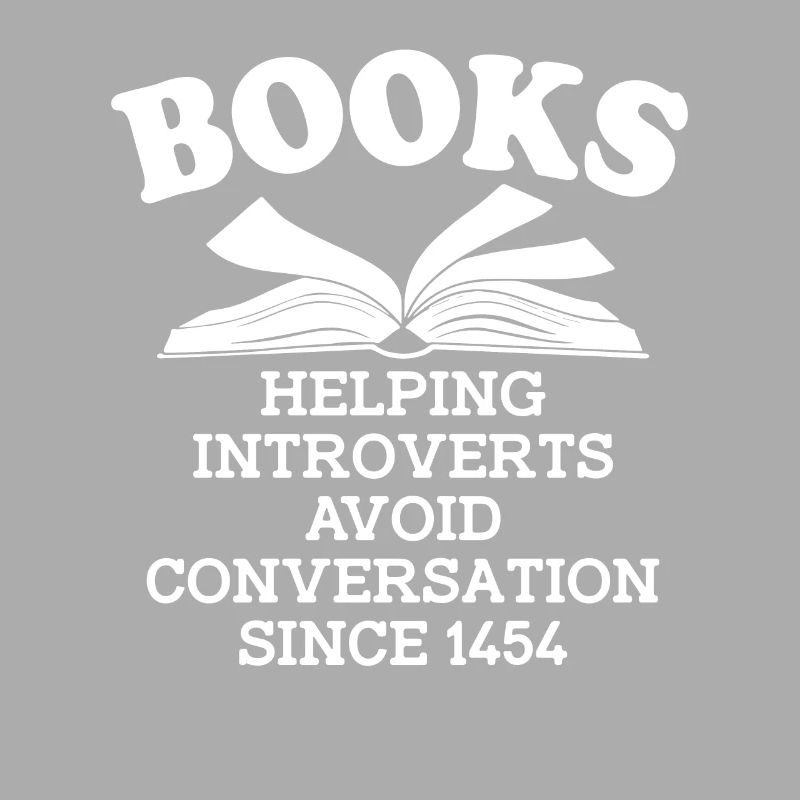 Books Helping Introverts Avoid Conversation Since