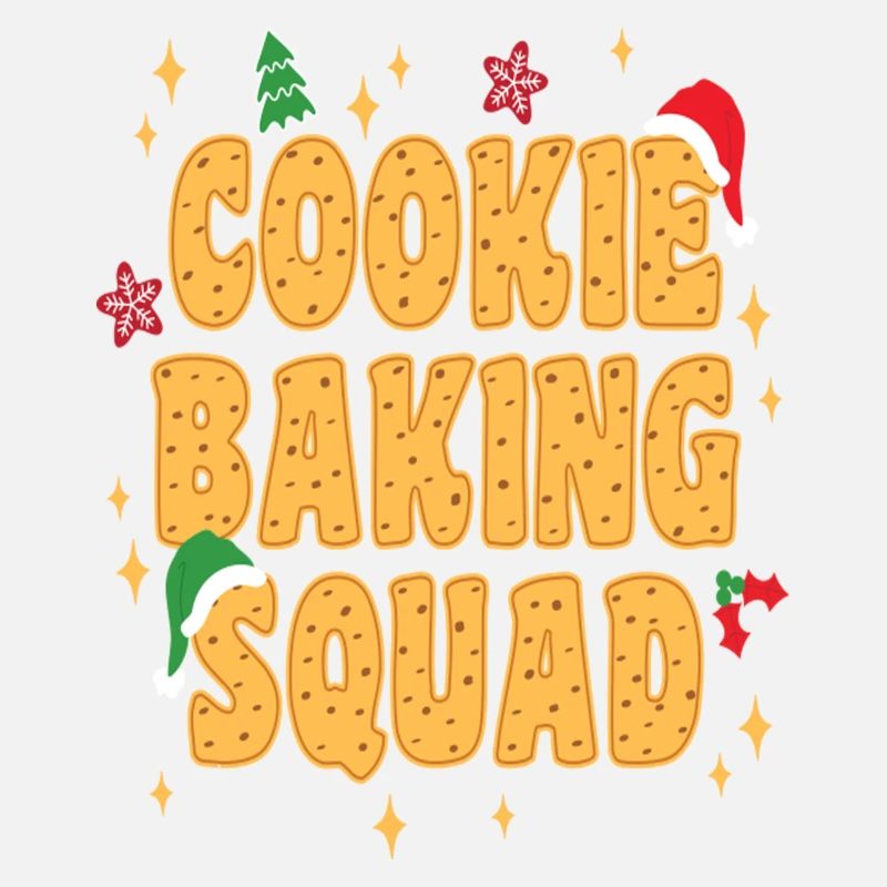 Escouade de cuisson de biscuits Noël