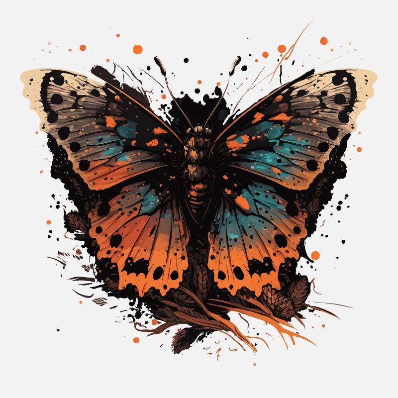 Papillon brun