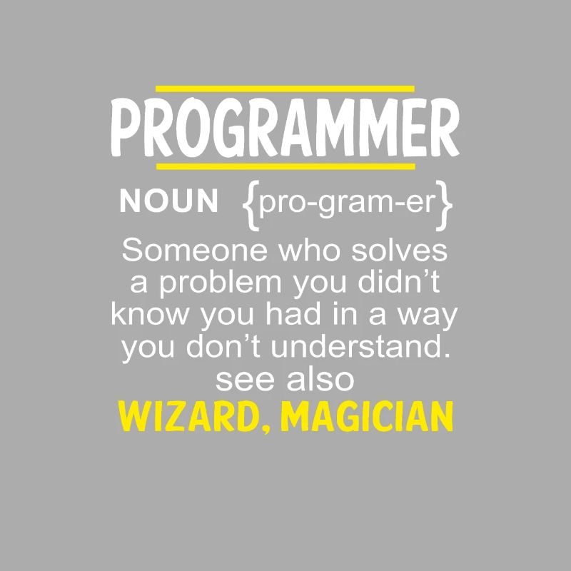 Programmierer Lustig Informatiker Coder Geschenk