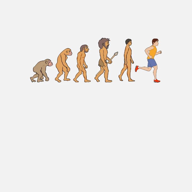 Drôle de course à pied Evolution Jogging Cardio