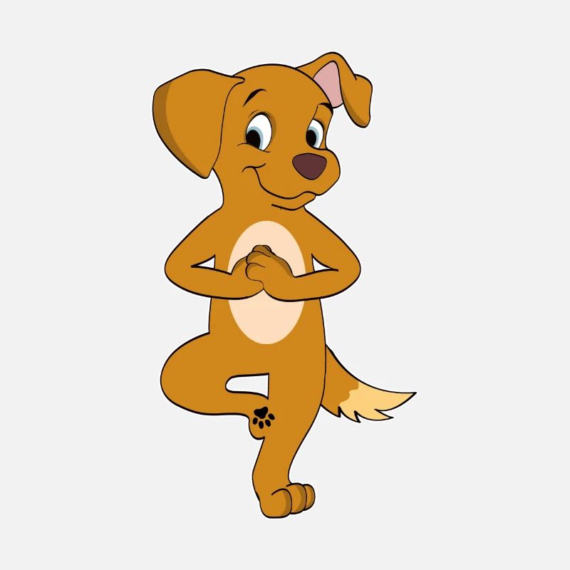 Bande dessinée sur le professeur de yoga pour les