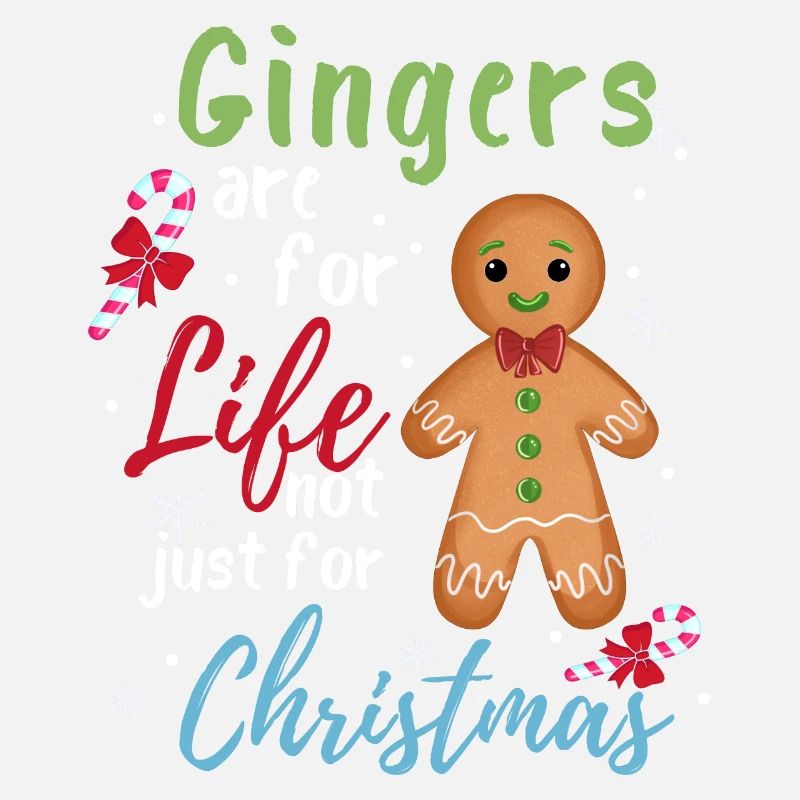 Les gingembres sont pour la vie Tee pour Noël