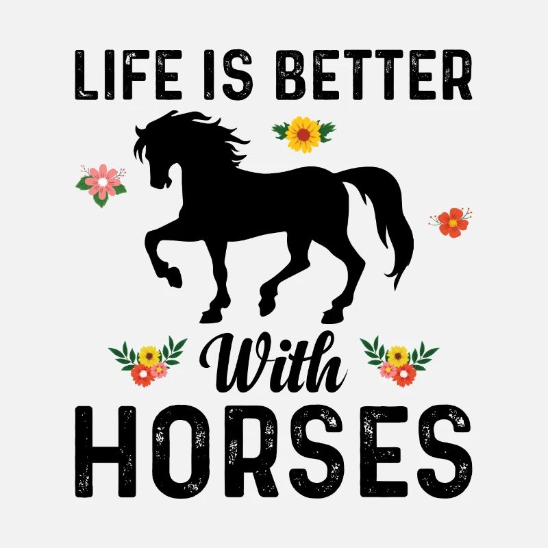Das Leben Ist Besser Mit Pferden Power Horse