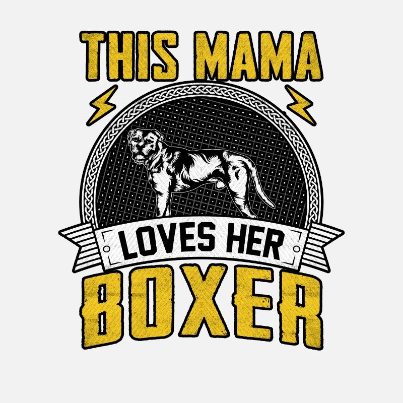 This mama loves her boxer