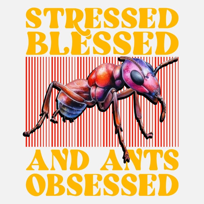 Stressed bless and Ants obsessed