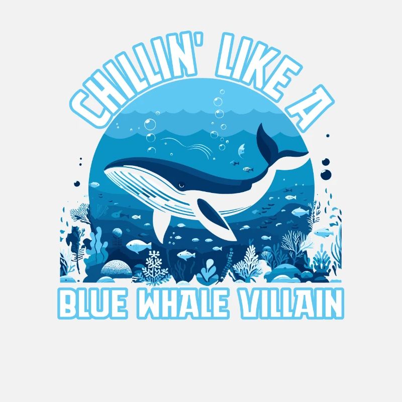 Chillin like a Blue Whale Villain
