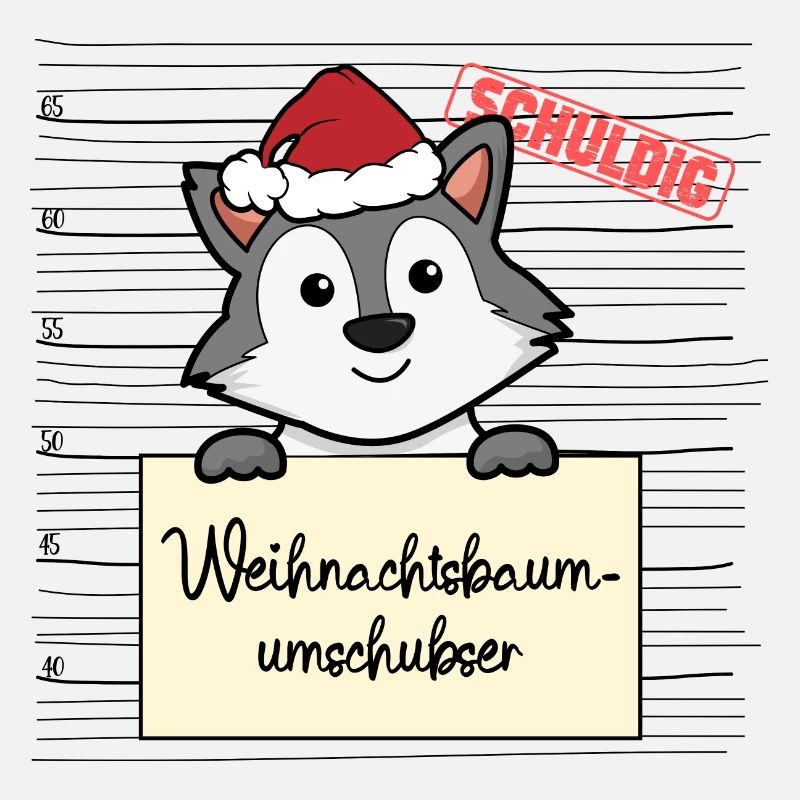 Weihnachtsbaum Umschubser Wolf