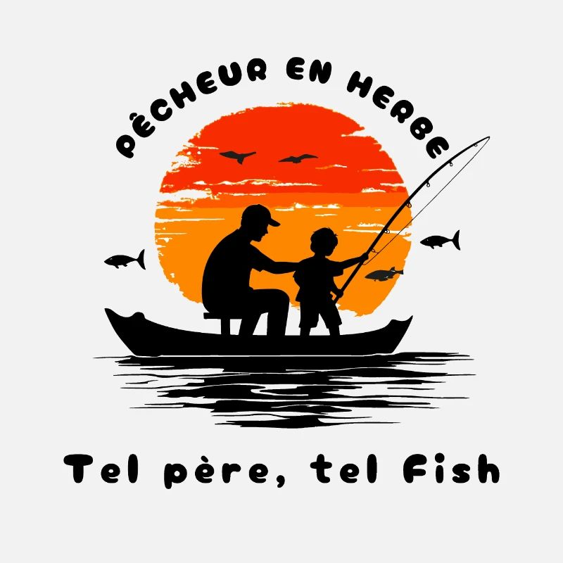 Pêcheur en herbe