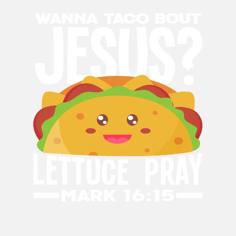 Jésus Taco Pun Funny Gift