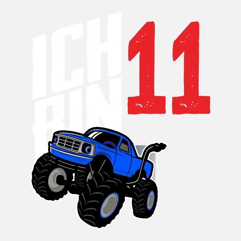 Monstertruck 11. Geburtstag Jungs Geschenk