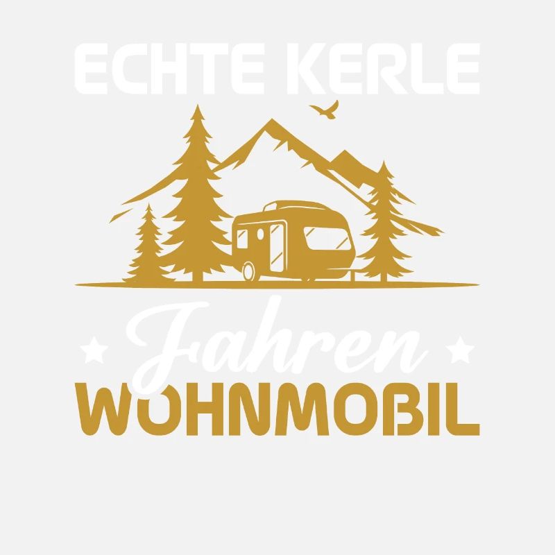 Echte kerle fahren wohnmobil
