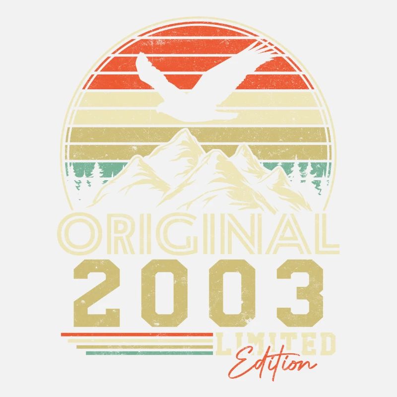 Original 2003 Vintage Retro Anniversary