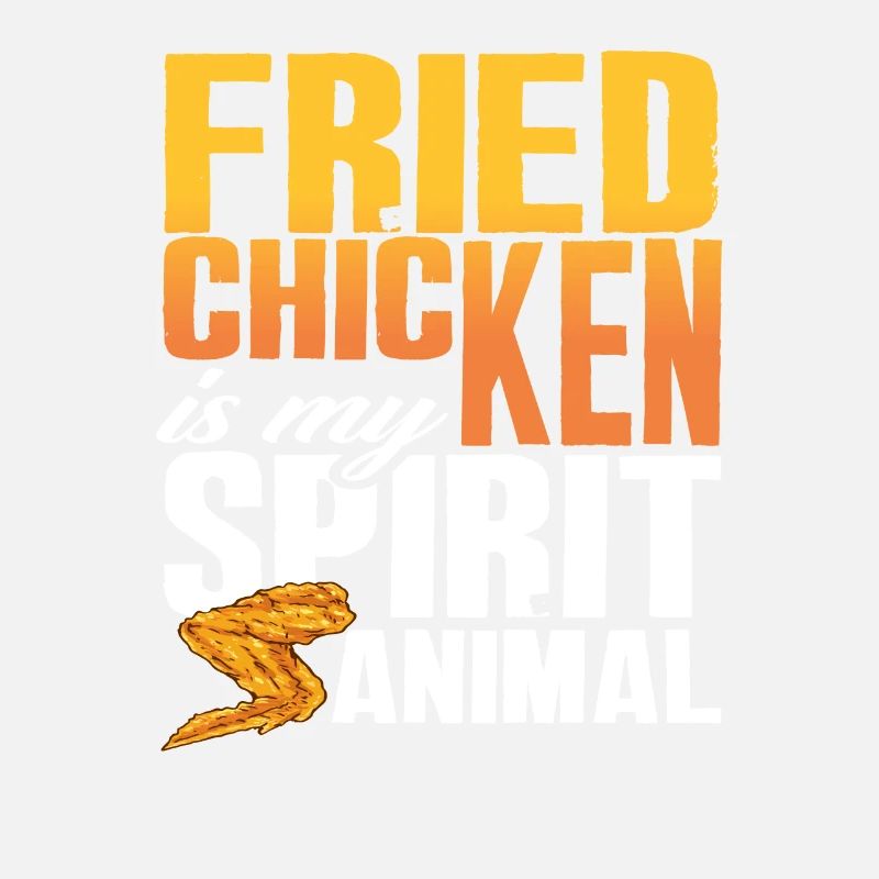 Fried Chicken Lieblingstier Geschenk Spruch