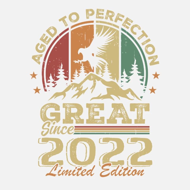 Vintage Geburtstag 2022 - Retro Geschenkidee 2022