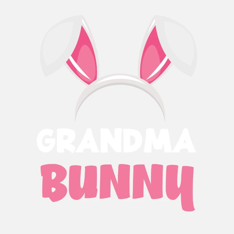 Oma Hase Osterhasenohren Ostern