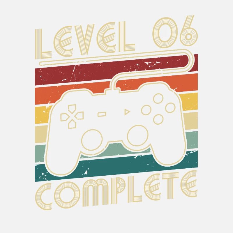 Level 6 Complete 6 Jahre Geburtstags Geschenk