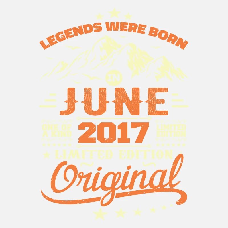 Juni 2017 Ursprünglich geboren im Juni 2017 Geburtstag