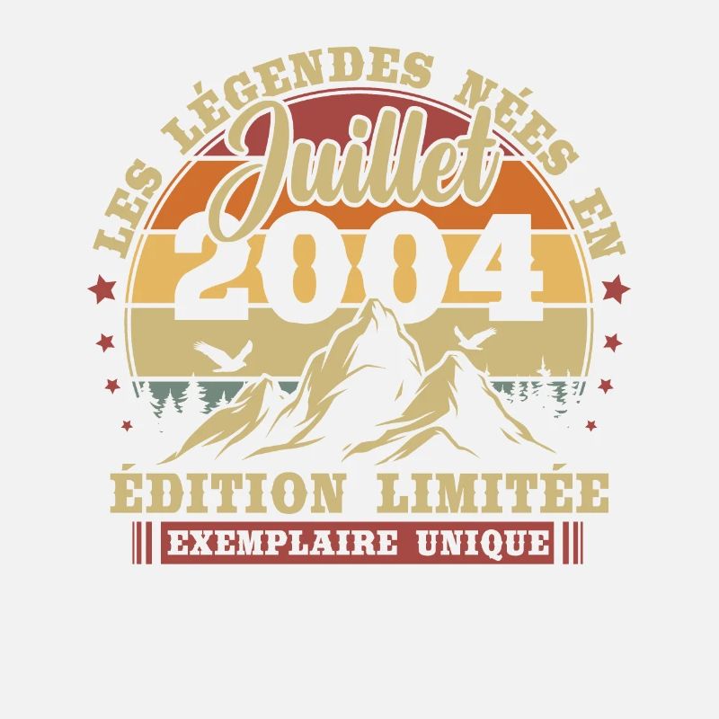 Vintage Juli 2004 Retro Geburtstagsgeschenk