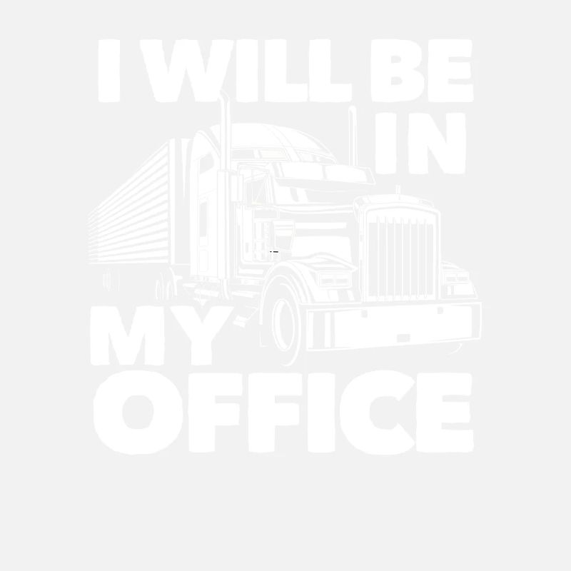 Bureau du chauffeur de camion disant