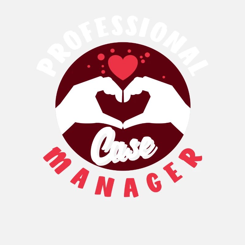 Professional Case Manager Design Heart Hands
