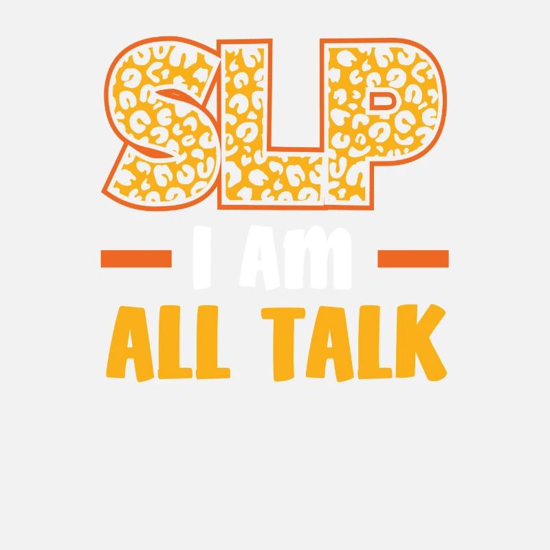 SLP I Am All Talk Leopard Pattern
