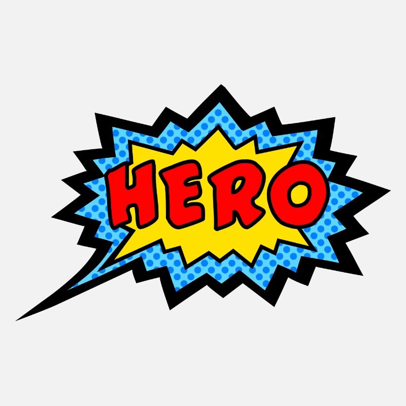 Comic, Hero, Speech Bubble, Superhero, Cartoon