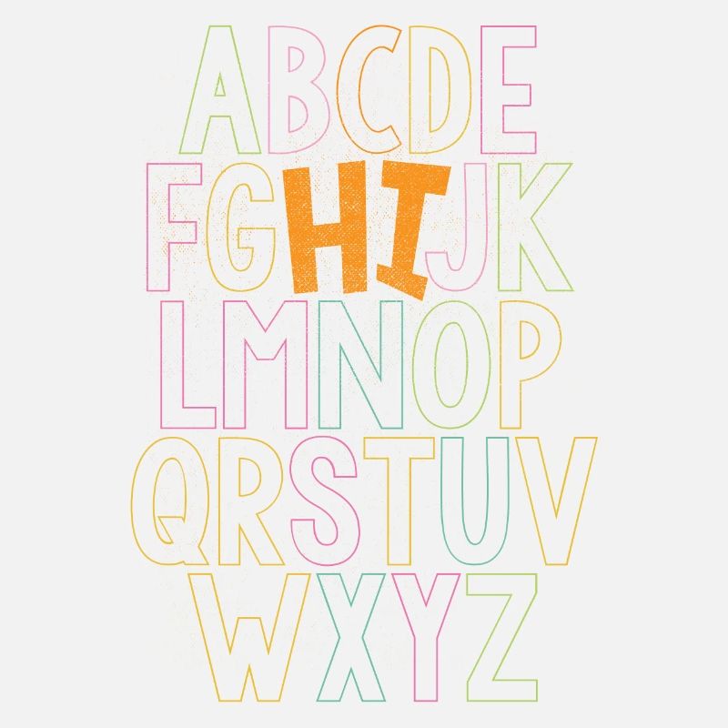 ABCs Hello Kindergarten Back to School