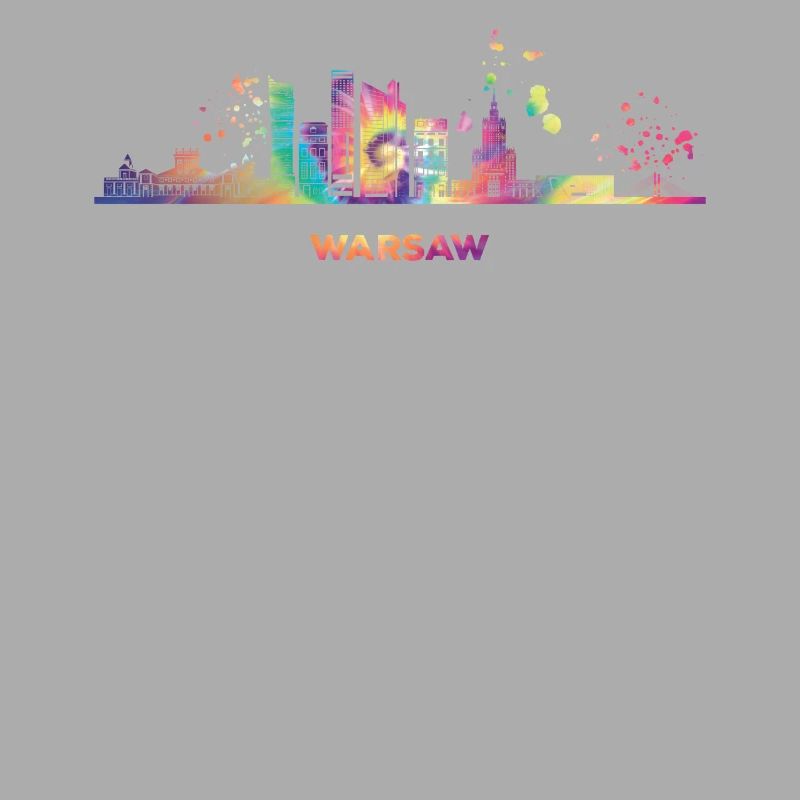 Varsovie Skyline Varsovie