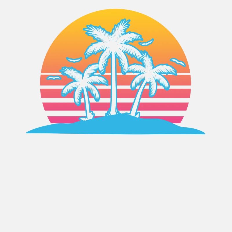 Palm Tree Vaporwave Esthétique Rétro