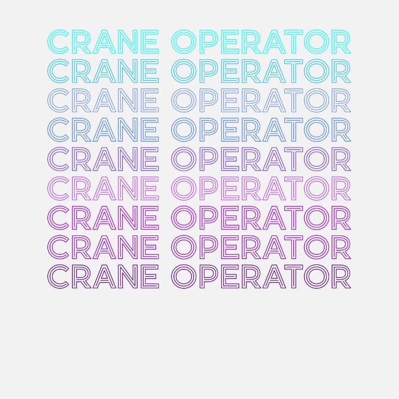 Crane operator Retro