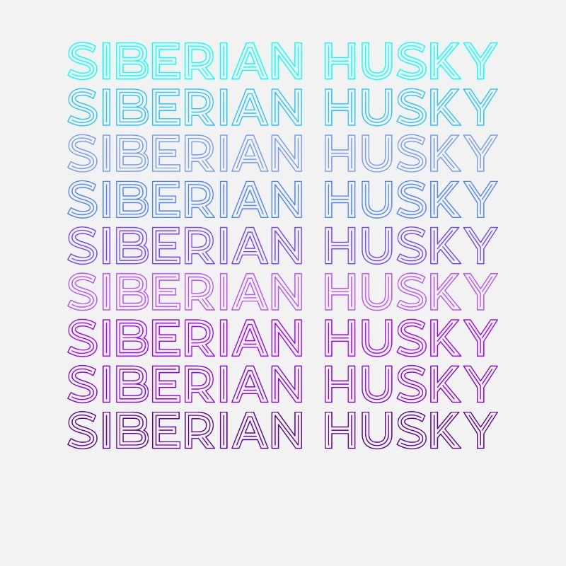 Sibérie Husky Rétro