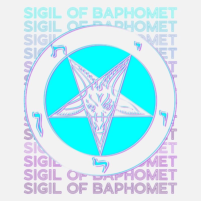 Sceau de Baphomet Pentagram Occult Magic