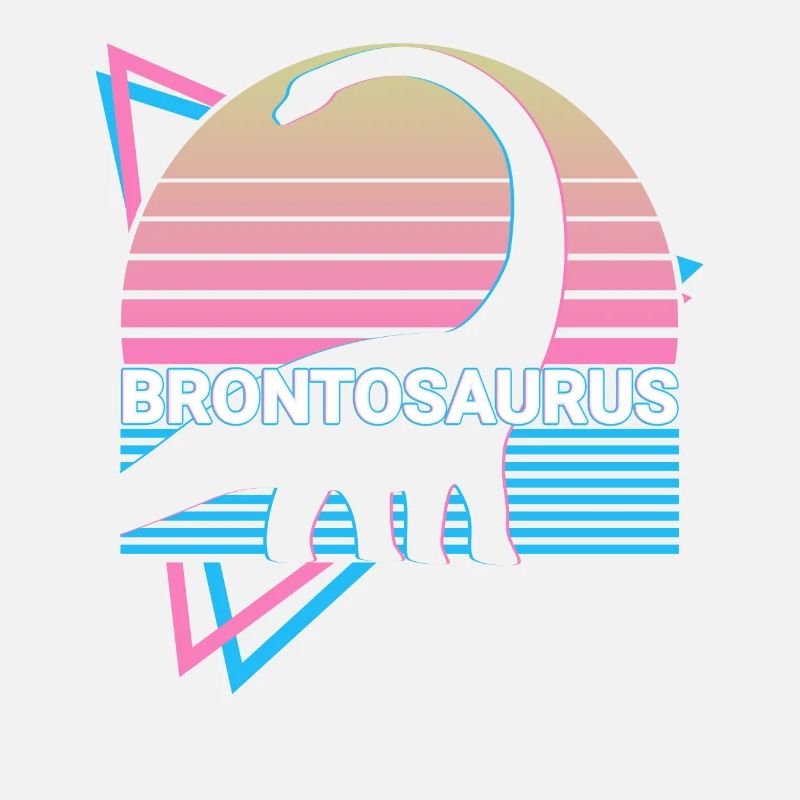 Brontosaurus Dinosaure Rétro