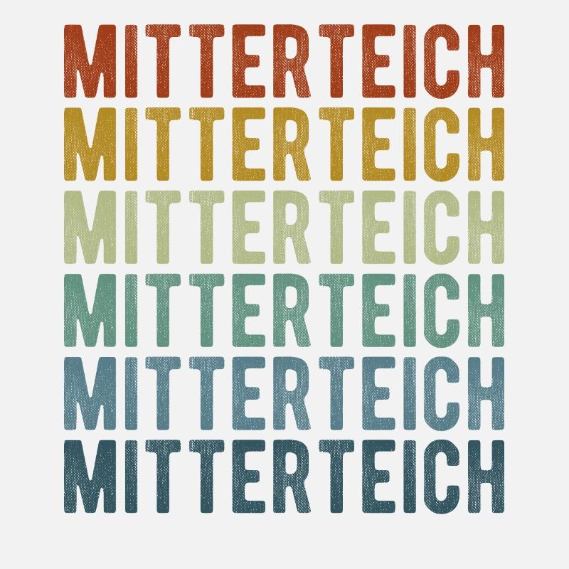 Mitterteich Stadt Retro Vintage