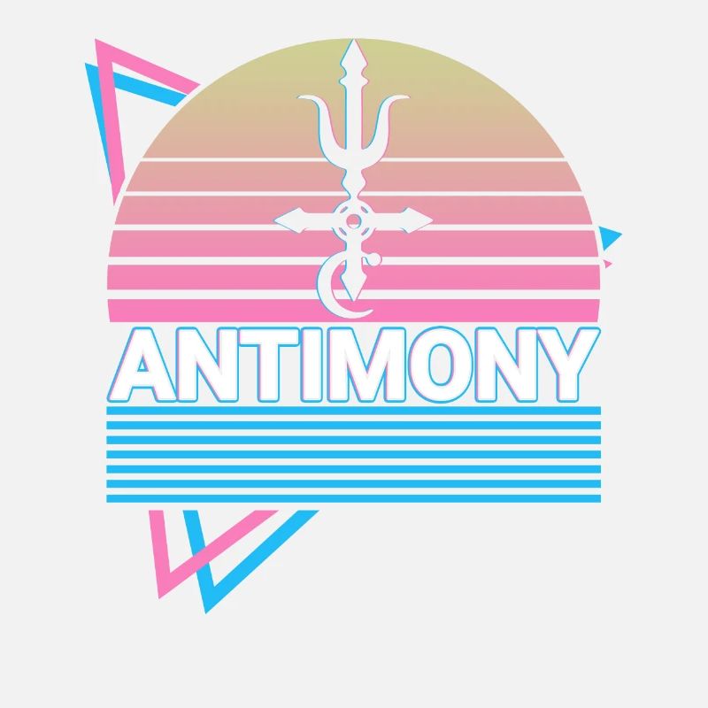 Antimoine Alchimie Rétro