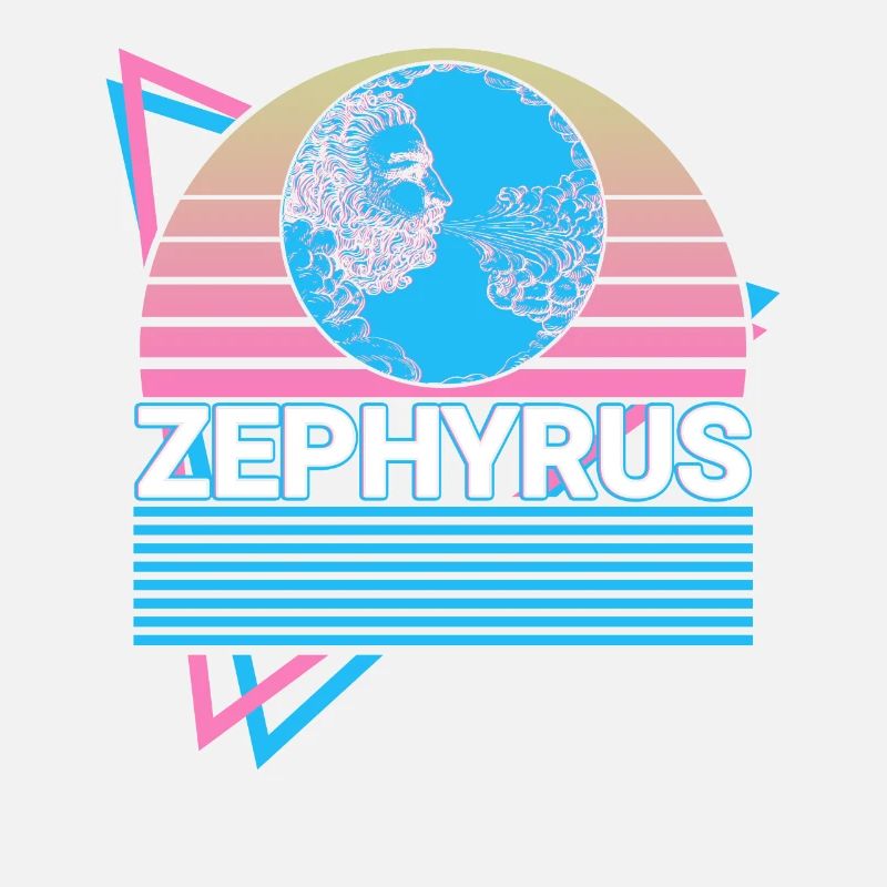 Zephyrus Griechischer Gott Antike griechische Myth