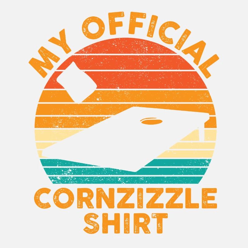 Funny Cornhole Corn Hole Retro