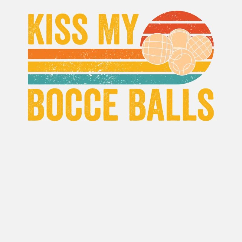 Funny Boccia Ball Retro