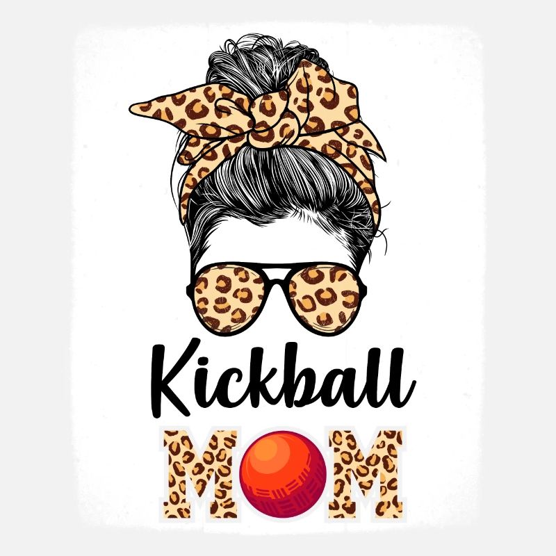Joueuse de kickball maman