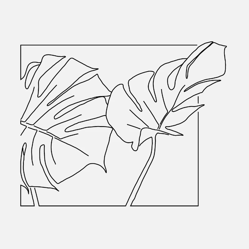 Feuilles de Monstera