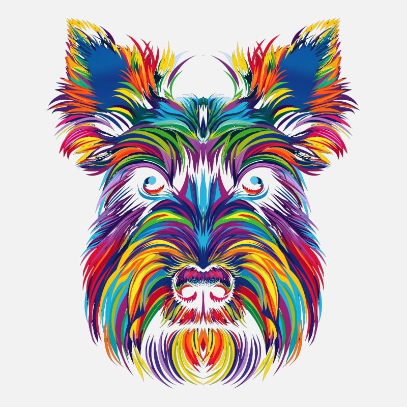 Scottish Terrier Chien Popart