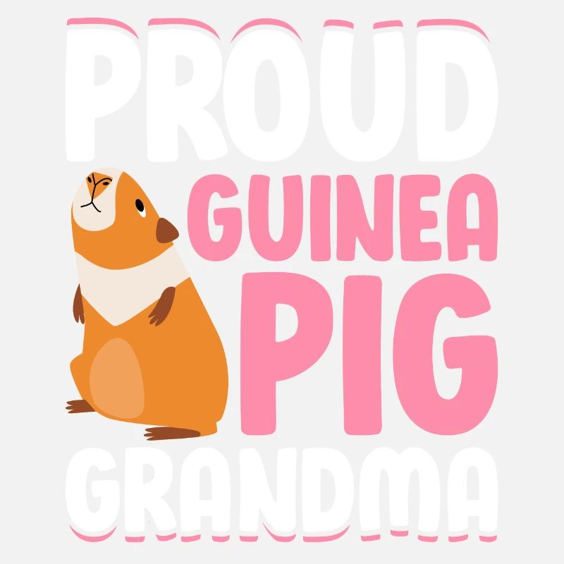 Fière grand-mère cochon d’Inde