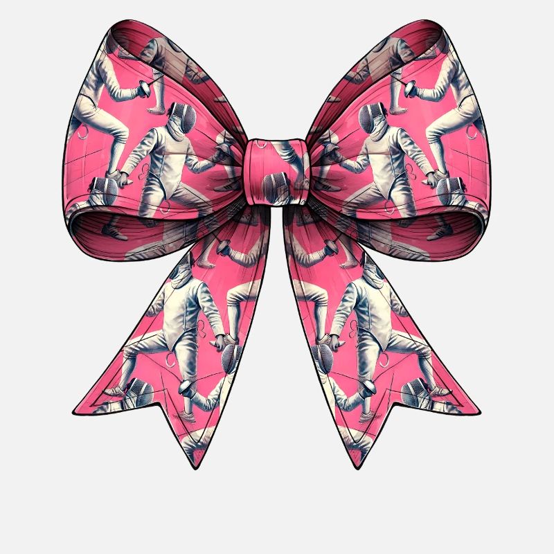 Coquette Bogen Fechten Fechter Pattern Mom