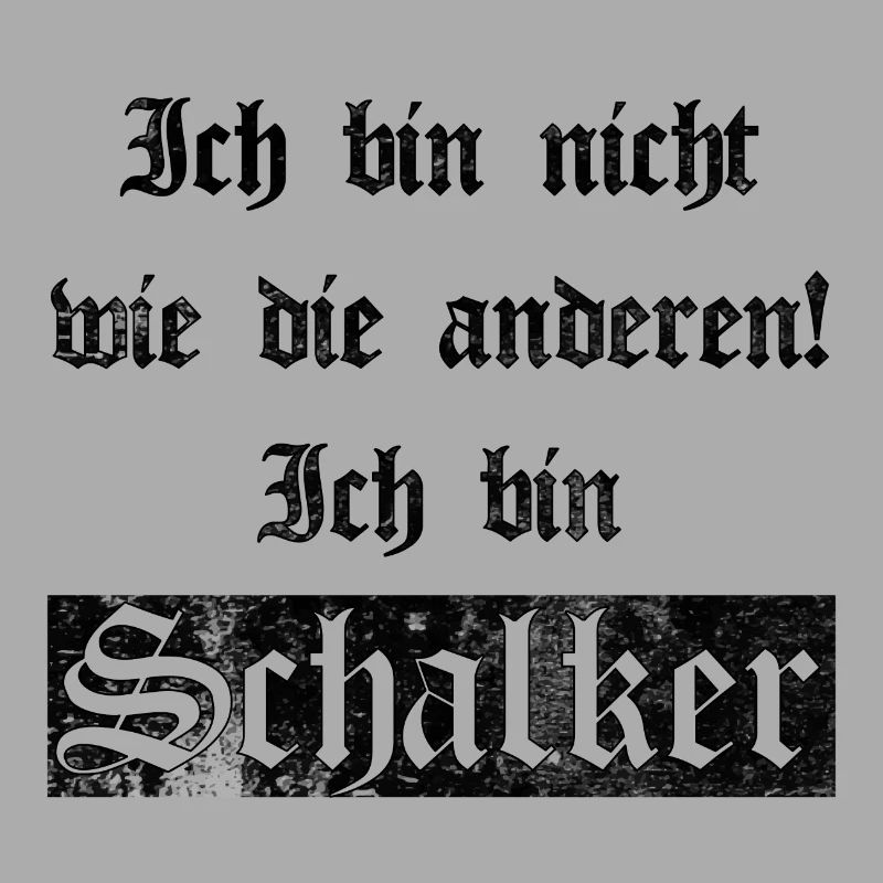 Ich bin Schalker Gelsenkirchen Geschenkidee