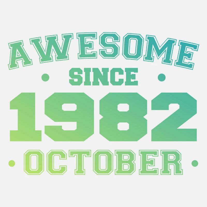 Octobre 1982 - Cadeau Anniversaire Octobre 1982
