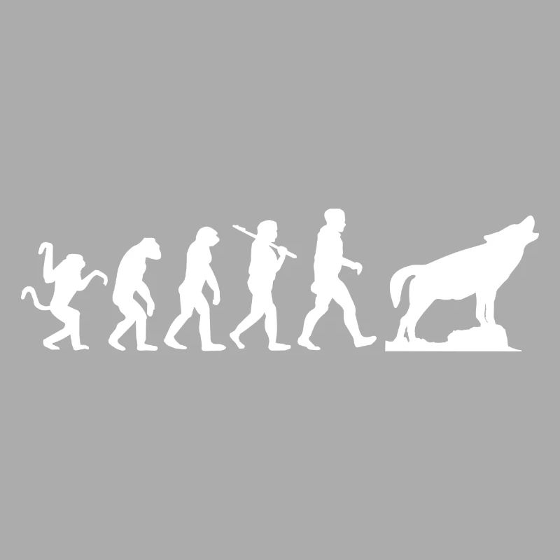 Loup hurlant évolution