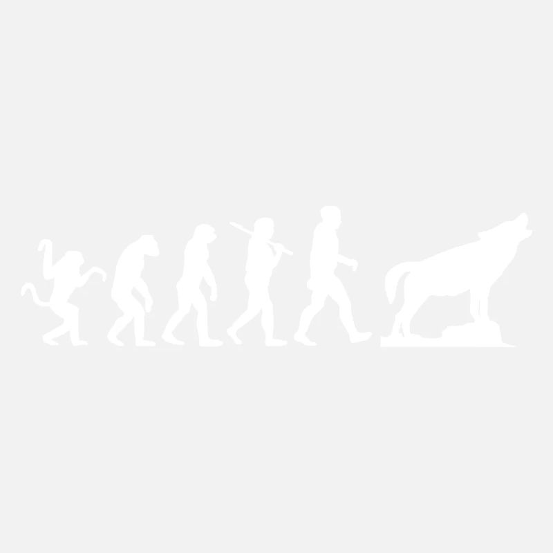 Loup hurlant évolution